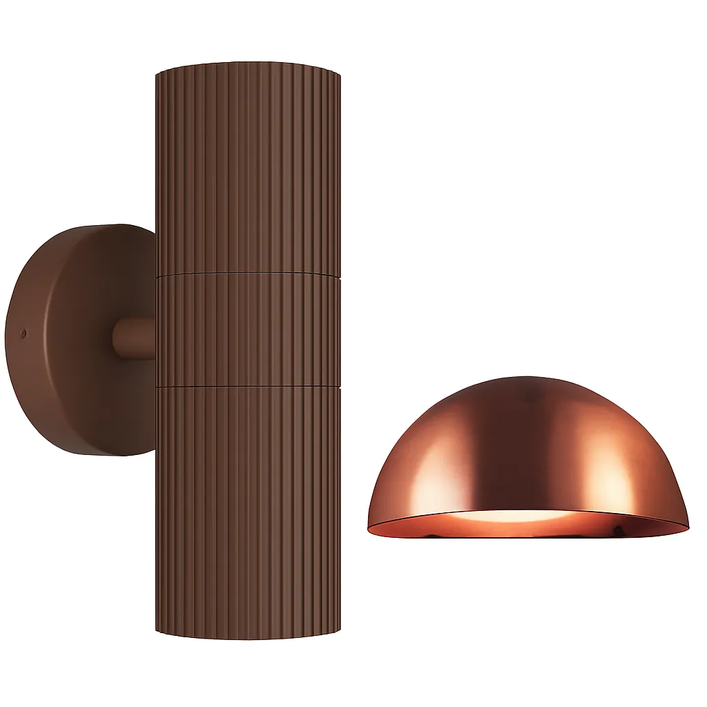 Designer Wandleuchten | Kupfer