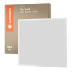 Ledvance LED Panel Comfort Aluminium Weiß 33W 4320lm - 830 Warmweiß | 60x60cm