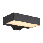Nordlux Solar Monay Wandleuchte Schwarz 5W 200lm - 830 Warmweiß | Dimmbar