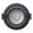 EcoDim Einbau Spot Schwarz 6W 450lm 60D 827- 860 Abstimmbares Weiß | RGB - 85mm - Ausschnitt 75mm - IP54 - Zigbee Dimmbar