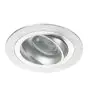 Noxion Einbau Spot Logic MR16 schwenkbar Aluminium | Ausschnitt 80mm - GU10 Sockel