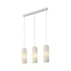 Nordlux Miella 3-Rail Pendelleuchte Glas Weiß | Geeignet für 3x E27