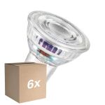 Lot 6x Osram Spot LED GU10 PAR16 4.7W 850lm 100D - 840 Blanc Froid