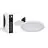 D'Lite Plafonnier Luma Blanc 18W 1700lm - 827 Blanc Très Chaud | IP44 - 29cm