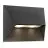Nordlux Pontio Applique Murale Aluminium Noir | IP54 - Convient pour 2x GU10