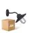Lot 4x D'Lite Applique Murale Ember Noir | IP54 - Convient pour 1x E27