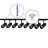 Bright Choice Ensemble complet Rail Monophasé Rail 3 Mètre Noir | incl. 8x Spot + GU10 2700K 3W Dimmable + Embout, Connecteur d’Alimentation et I-Connecteur